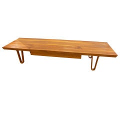 Long John Coffee Table with Drawer