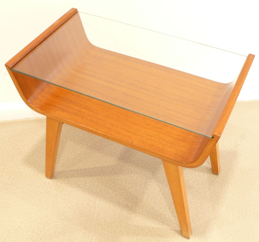 Mid-20th Century Rare Allan Gould Side Table