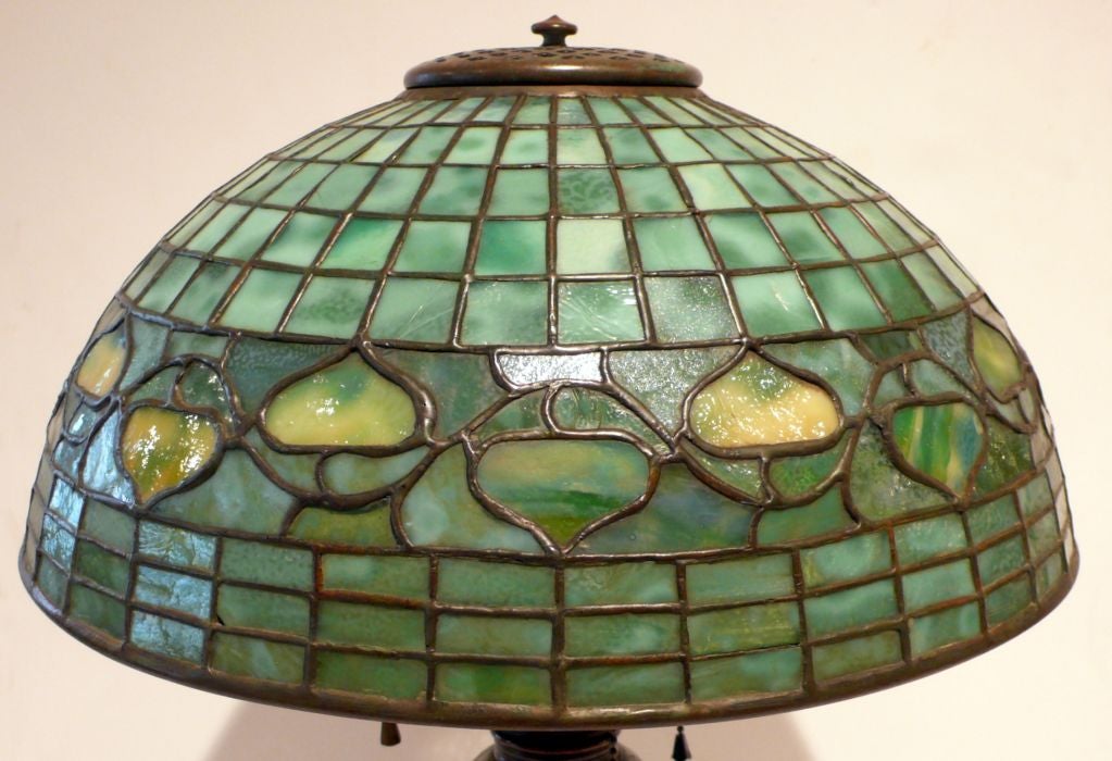 tiffany acorn lamp