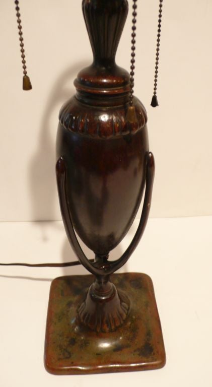 20th Century Tiffany Studios Lamp with Acorn Shade