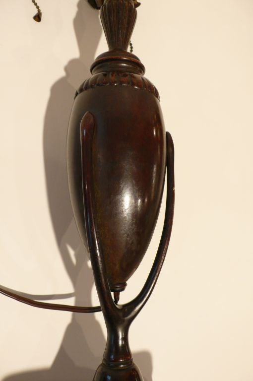 Tiffany Studios Lamp with Acorn Shade 1