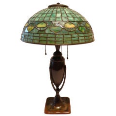 Tiffany Studios Lamp with Acorn Shade