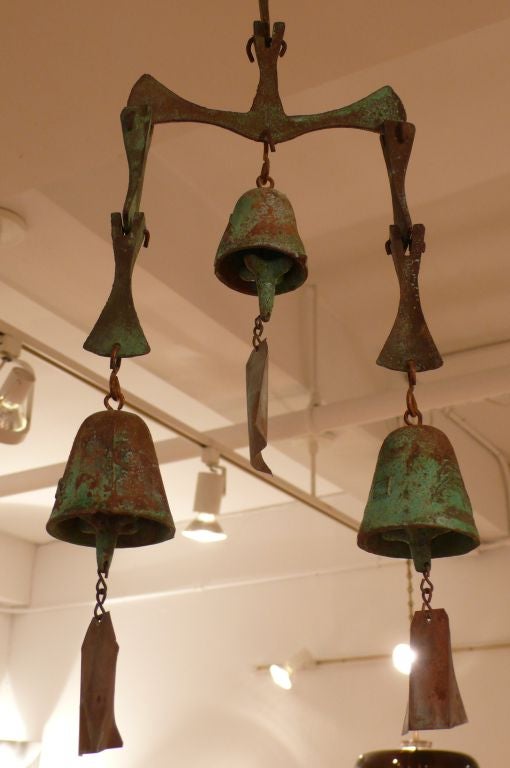 American Paolo Soleri Bronze Windbells