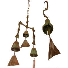 Vintage Paolo Soleri Bronze Windbells