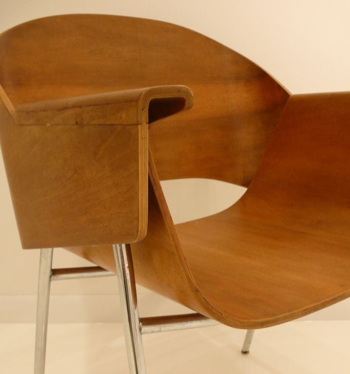 Rare Jurg Bally Chair In Excellent Condition In New York, NY