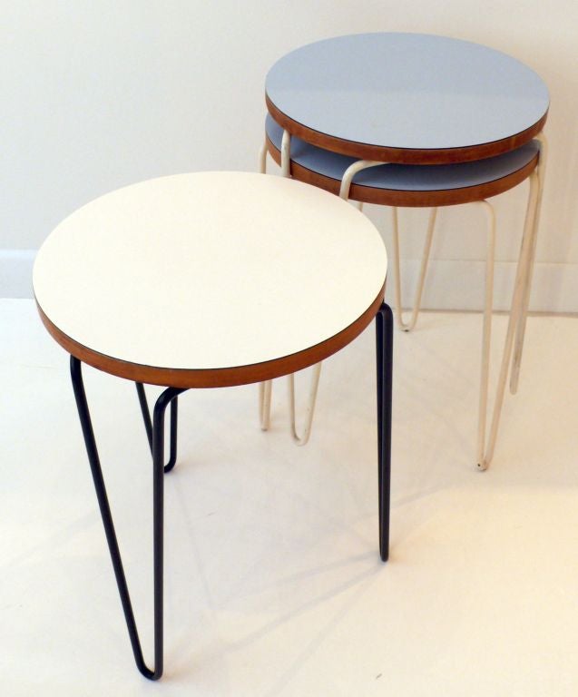 American Early Florence Knoll Stacking Stool(s)