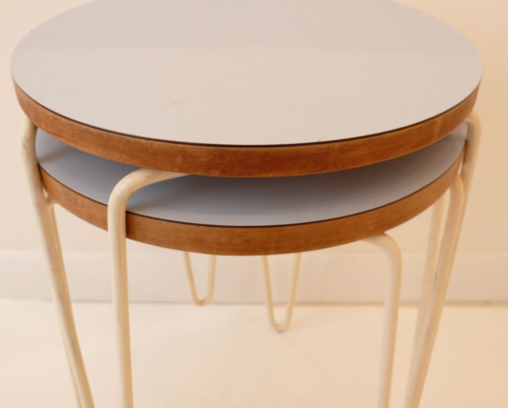 Early Florence Knoll Stacking Stool(s) 1