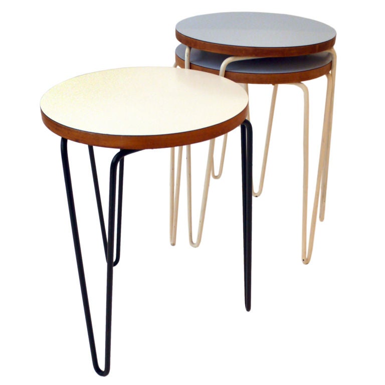 Early Florence Knoll Stacking Stool(s)