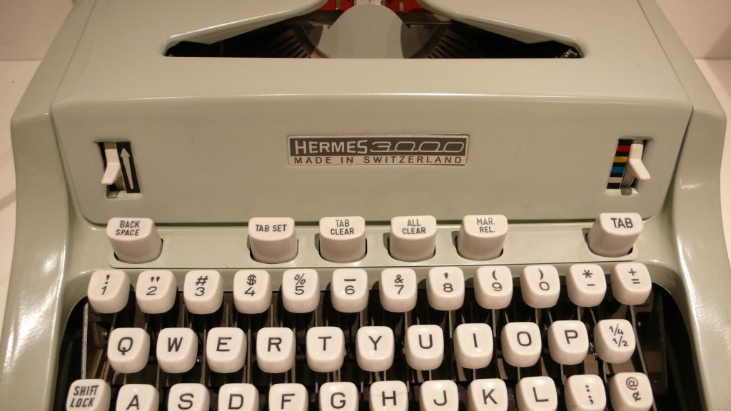 Mid-20th Century Hermes Portable Typewriters