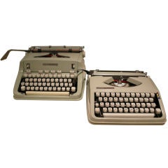 Vintage Hermes Portable Typewriters