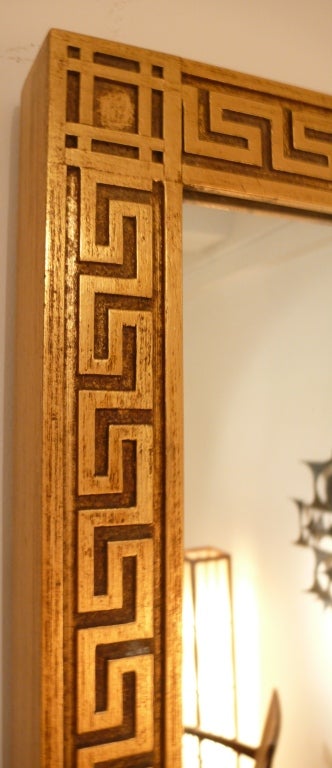Greek Key Mirror and Hanging Console 1