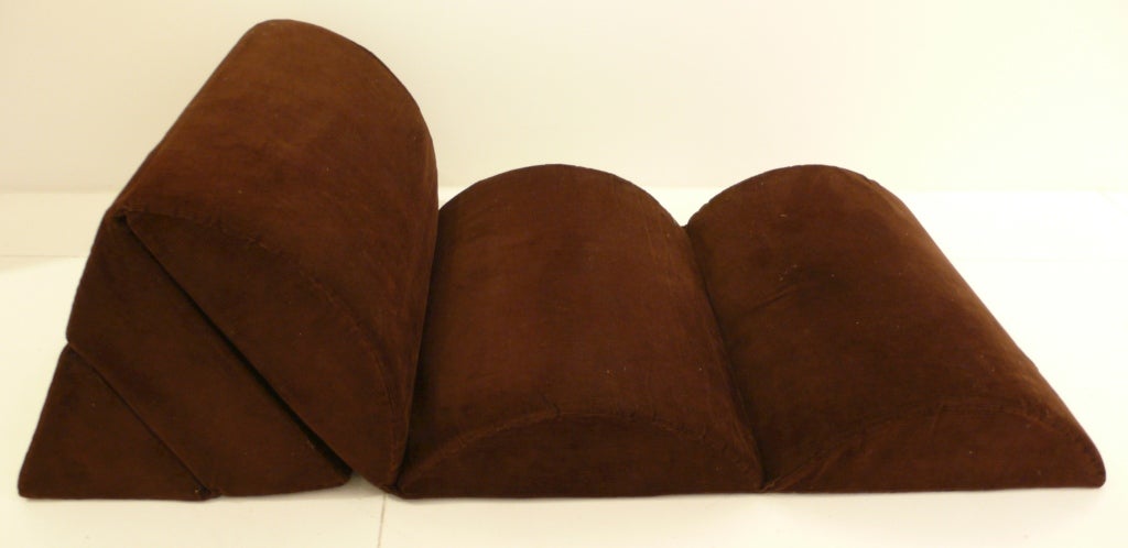 Cubo Adjustable Cushion by Johannes Larsen In Excellent Condition In New York, NY