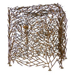 Metal Sculpture "Cube" by Richard Filipowski 7