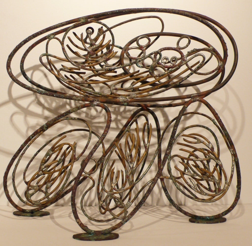 Bent Wire Sculpture by Richard FIlipowki