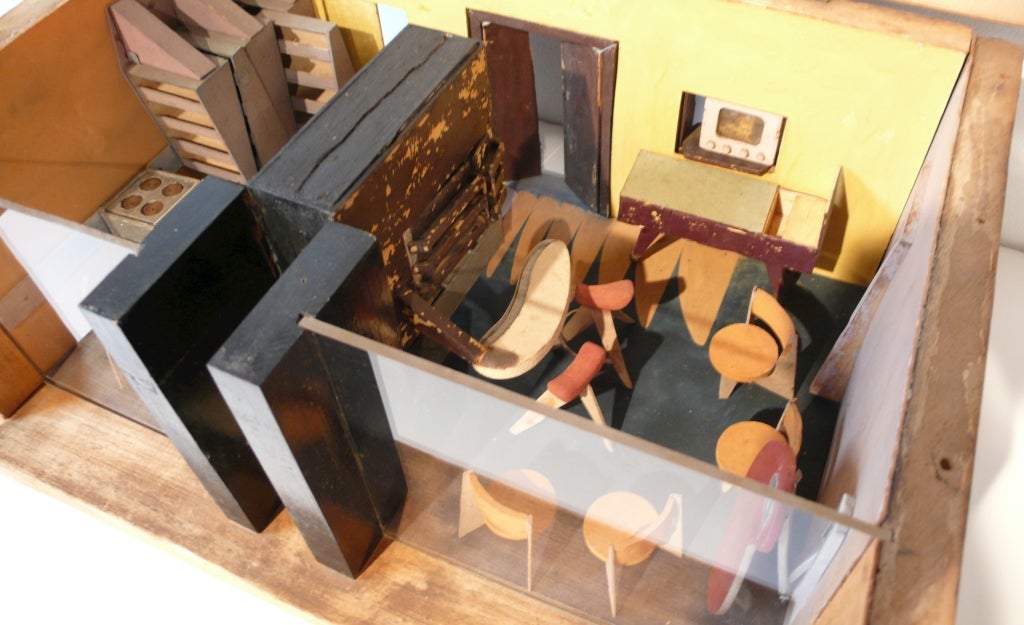 Carved Model Kitchen of Tomorrow by Ernest Towers