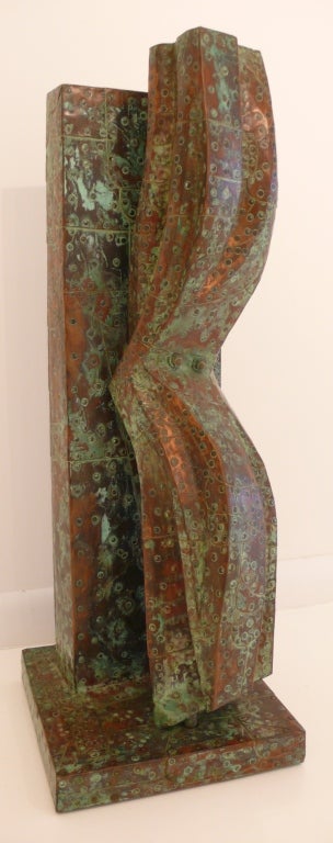Sculpture en cuivre de Melvin Schuler