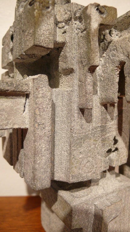 Late 20th Century One-Off Brutalist Sculpture by Don Drumm