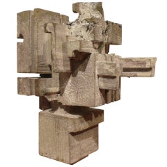 One-Off Brutalist Sculpture by Don Drumm