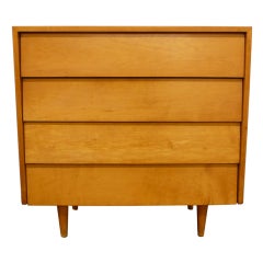 Two Florence Knoll Four Drawer Chests