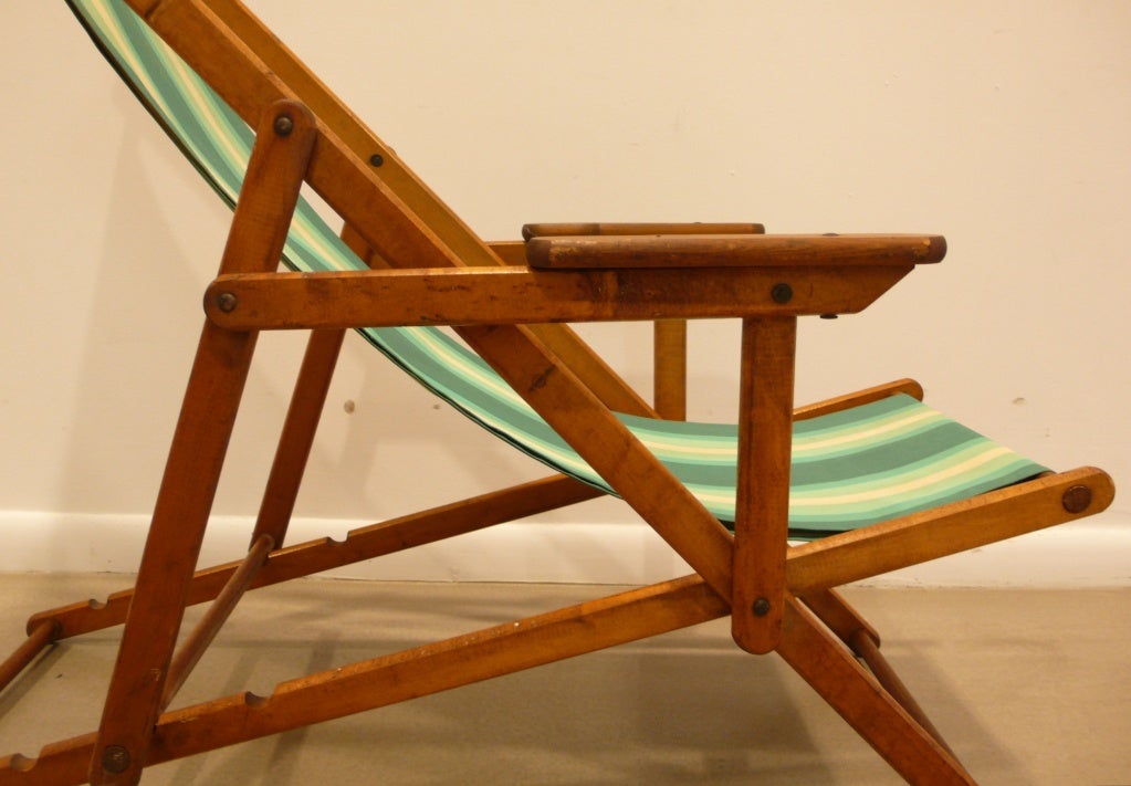 Vintage Folding Deck Chair(s) at 1stDibs vintage deck chairs, antique