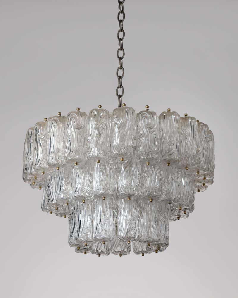 A murano glass chandelier at 1stdibs