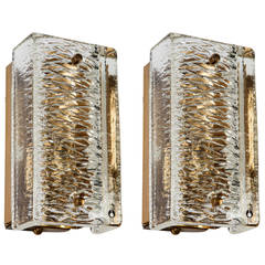 Pukeberg Glass Sconces