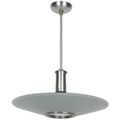 An Art Deco Antique Pendant Fixture