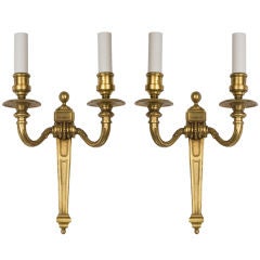 A pair of Sterling Bronze Co. sconces