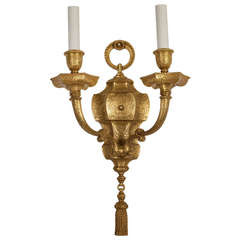 Gilded Caldwell Sconces