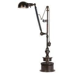 An Vintage machinist's lamp