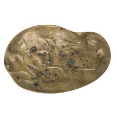 A small brass dish by the Sterling Bronze Co.