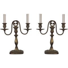 A pair of E. F. Caldwell candelabra 6