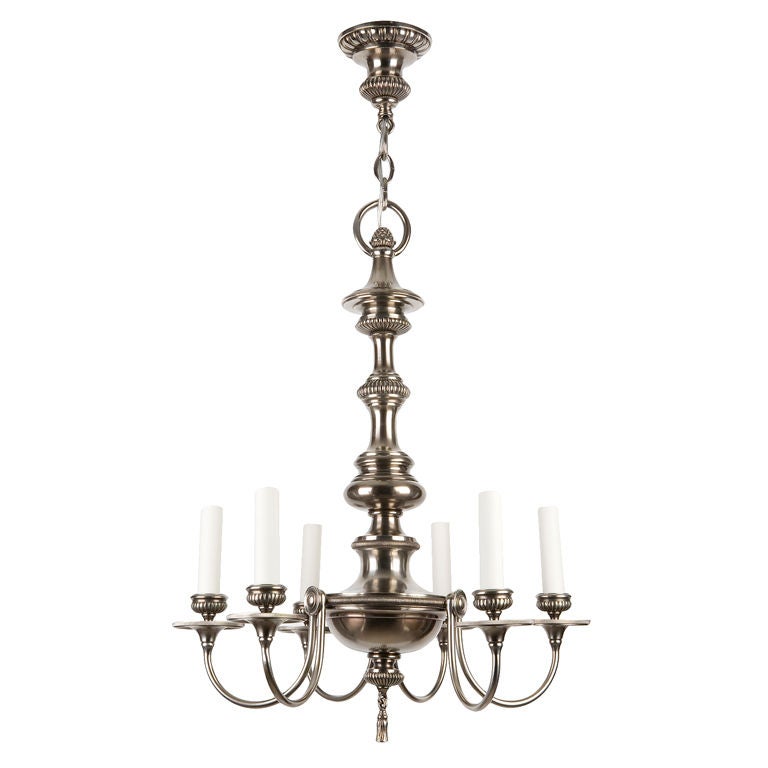 Six-light Chandelier by E. F. Caldwell
