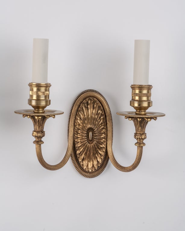 20th Century Pair of Baroque Style Sconces
