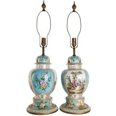 Pair of Ceramic Table Lamps