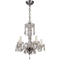 A Five-light Crystal Chandelier