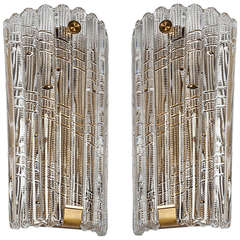 Orrefors Sconces