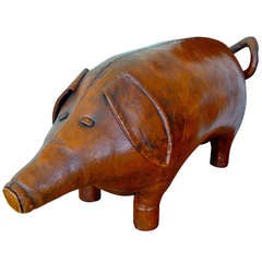 Vintage Abercrombie+Fitch Leather Pig