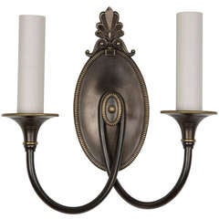 Olivia Twin Sconce by Remains Lighting