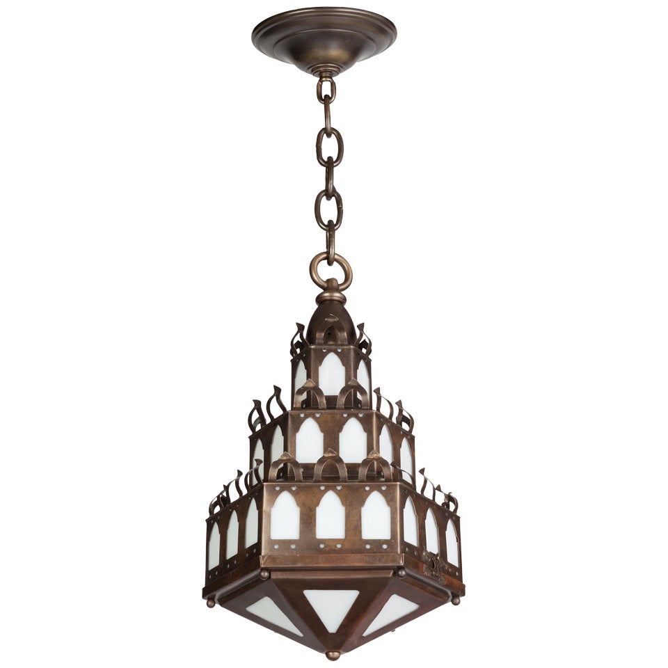 A Tiered Gothic Pendant