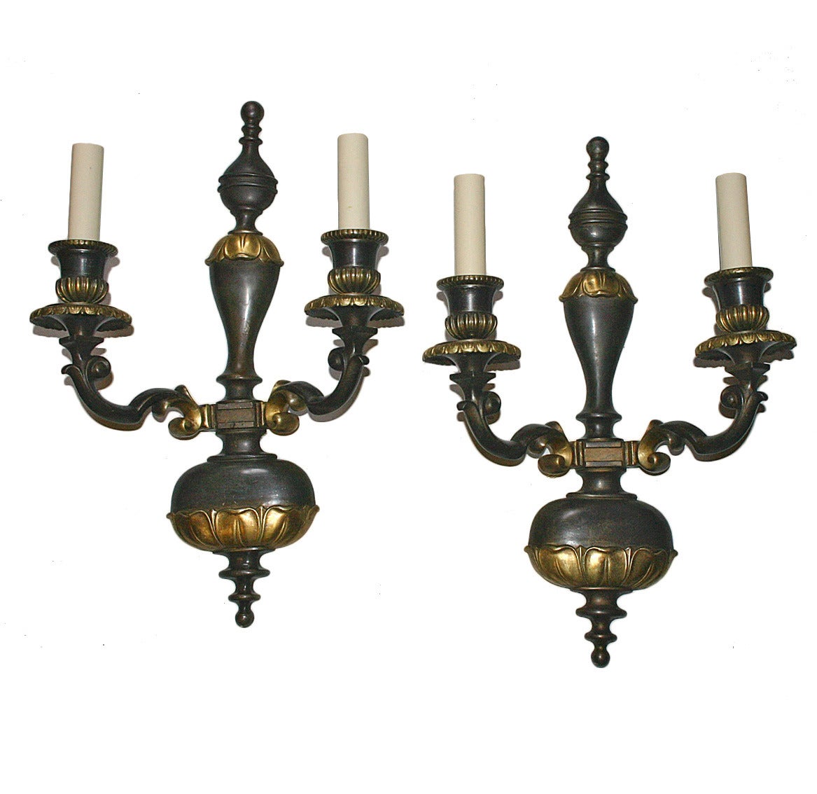 Pair of Neoclassic Sconces For Sale