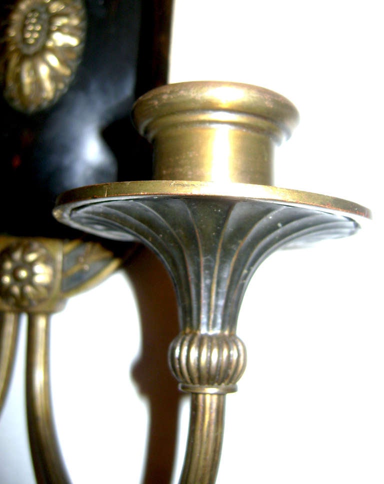 Pair of Neoclassic Style Sconces (amerikanisch)