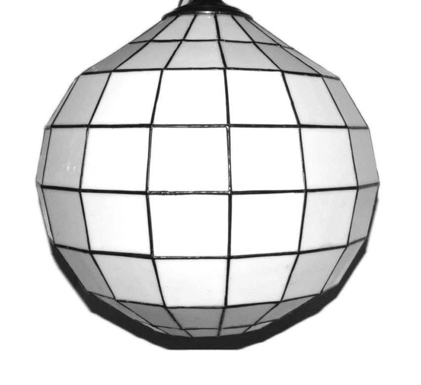 Leaded Glass Lantern