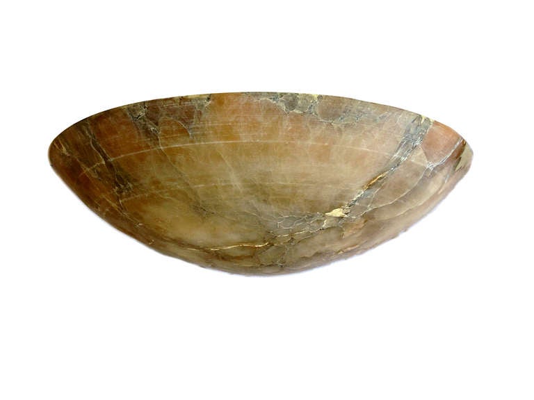 Large Alabaster Light Fixture