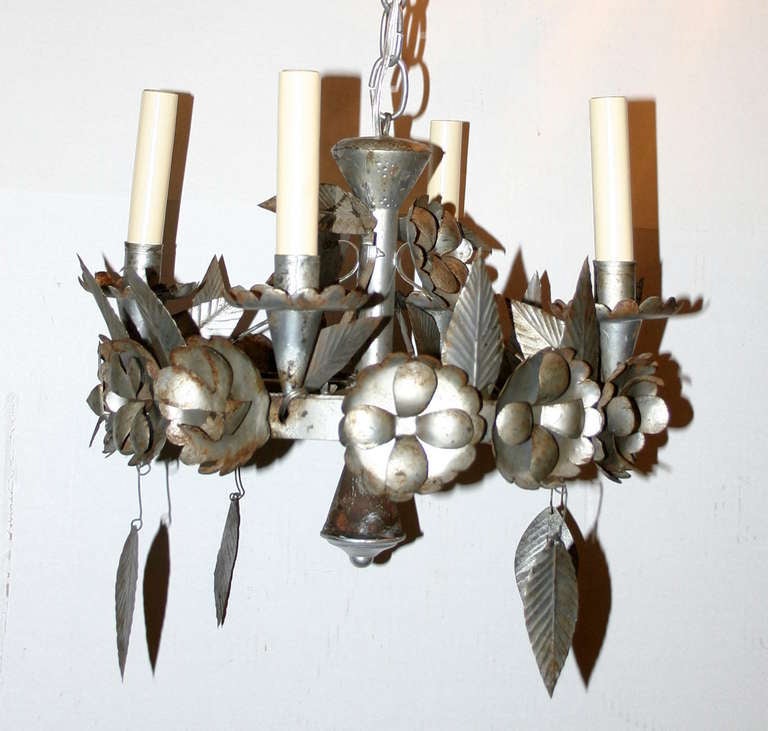 tin lighting chandeliers