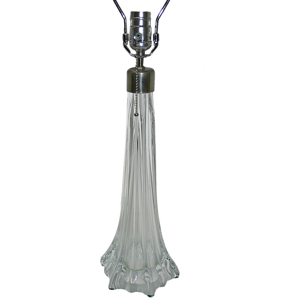 Lampes simples en verre de Murano