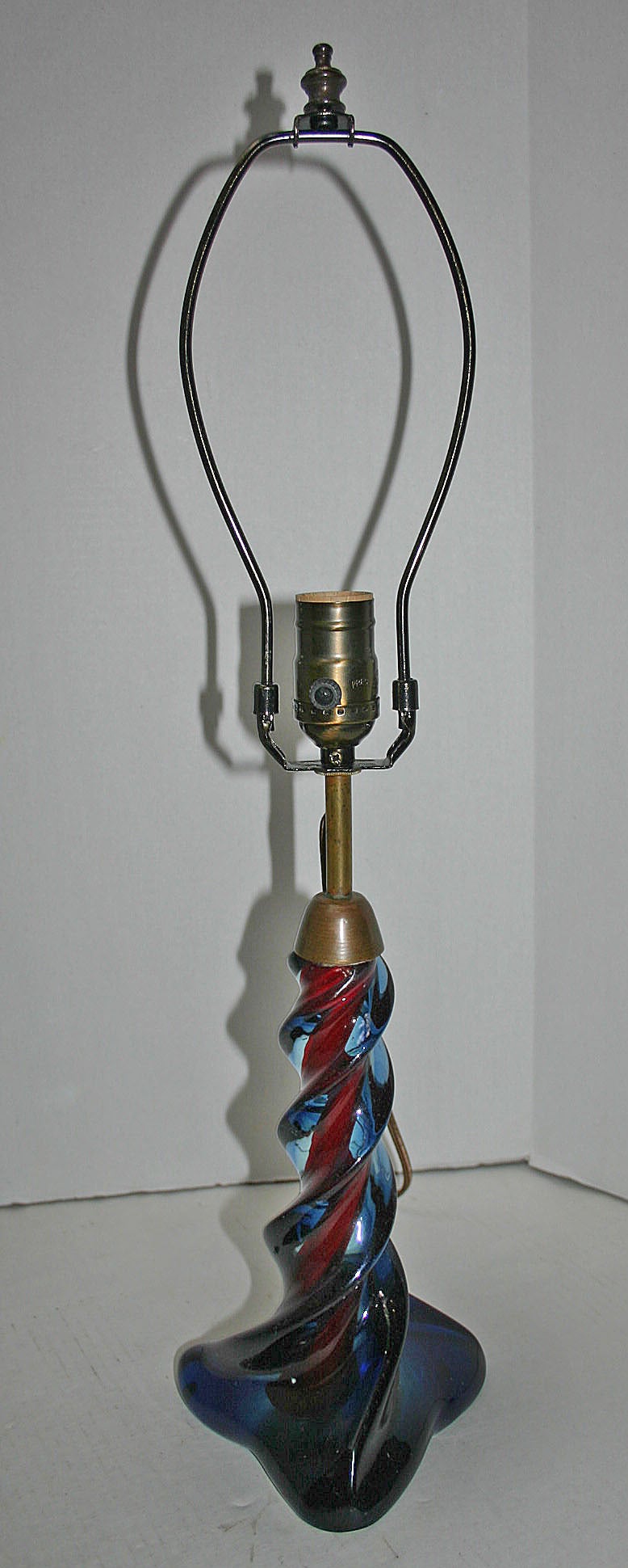 Mid-20th Century Single Murano Table Lamp