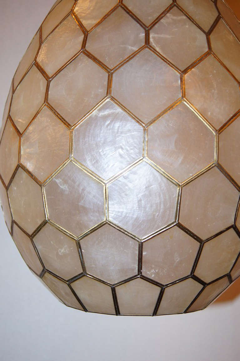 Capiz Shell Lantern 1