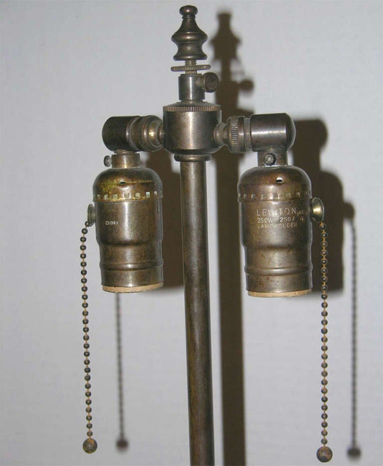 Lámparas de sobremesa de candelabro Art Nouveau en venta 1
