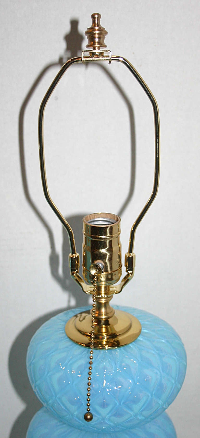 Blue Murano Glass Lamps 4